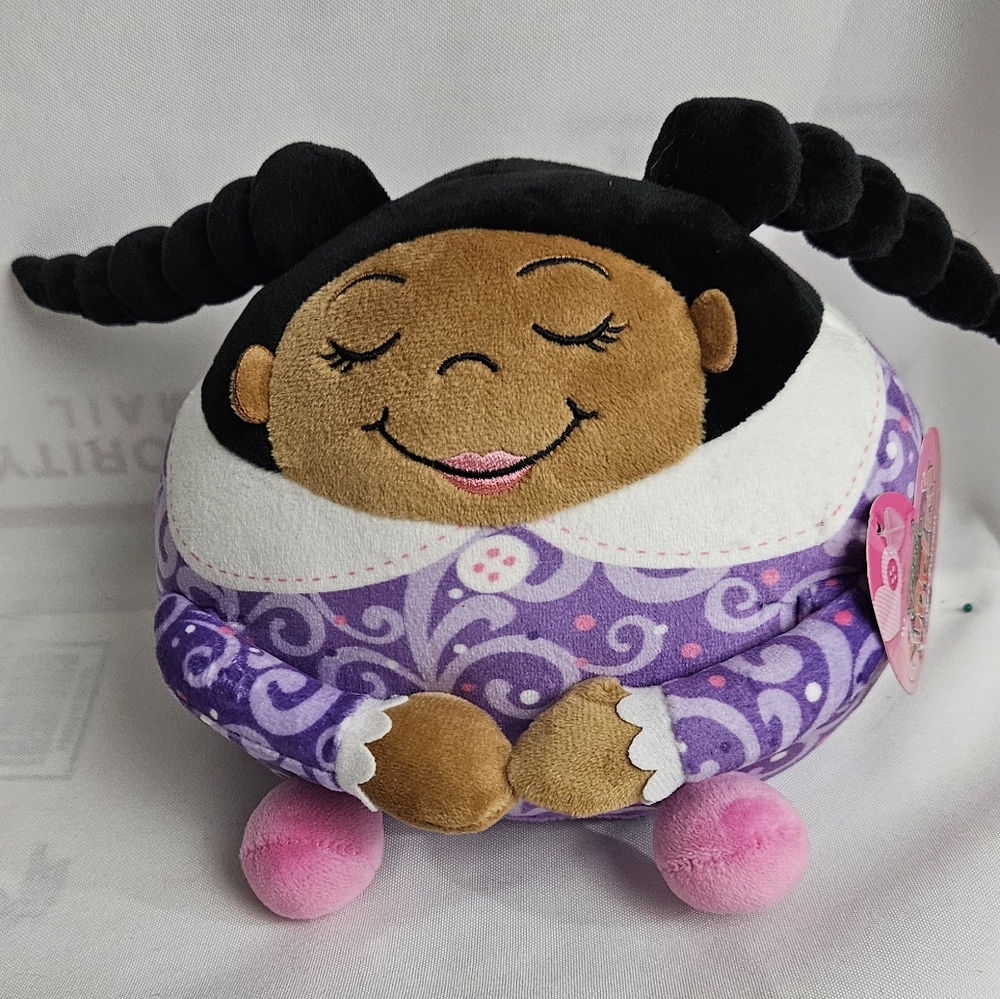 EPI ANGEL PUFFBALL Fresh Cuddles 6" Plush Toy - NEW